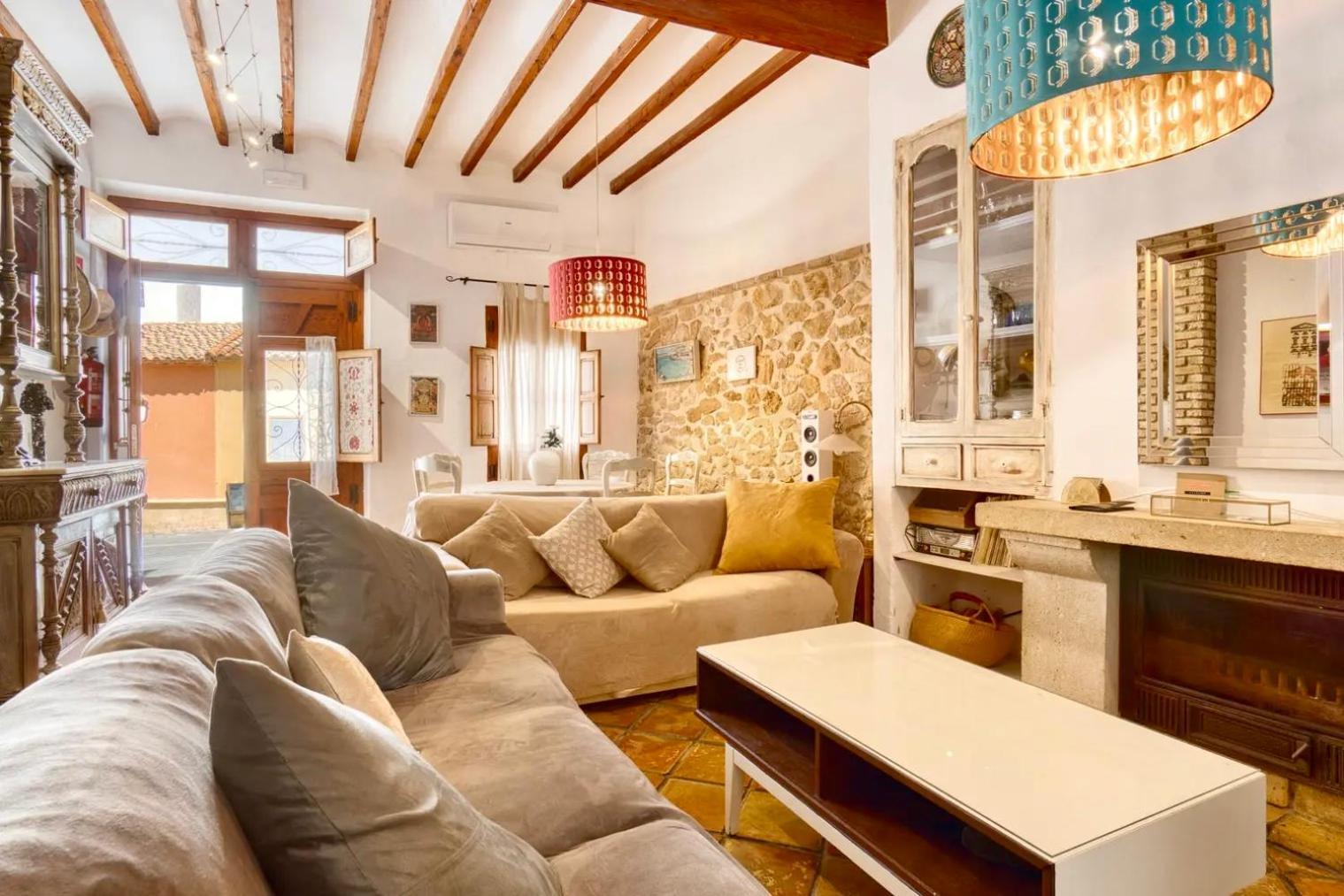 Casa Rural Les Avies Cerca Del Mar Ла-Нусия Экстерьер фото