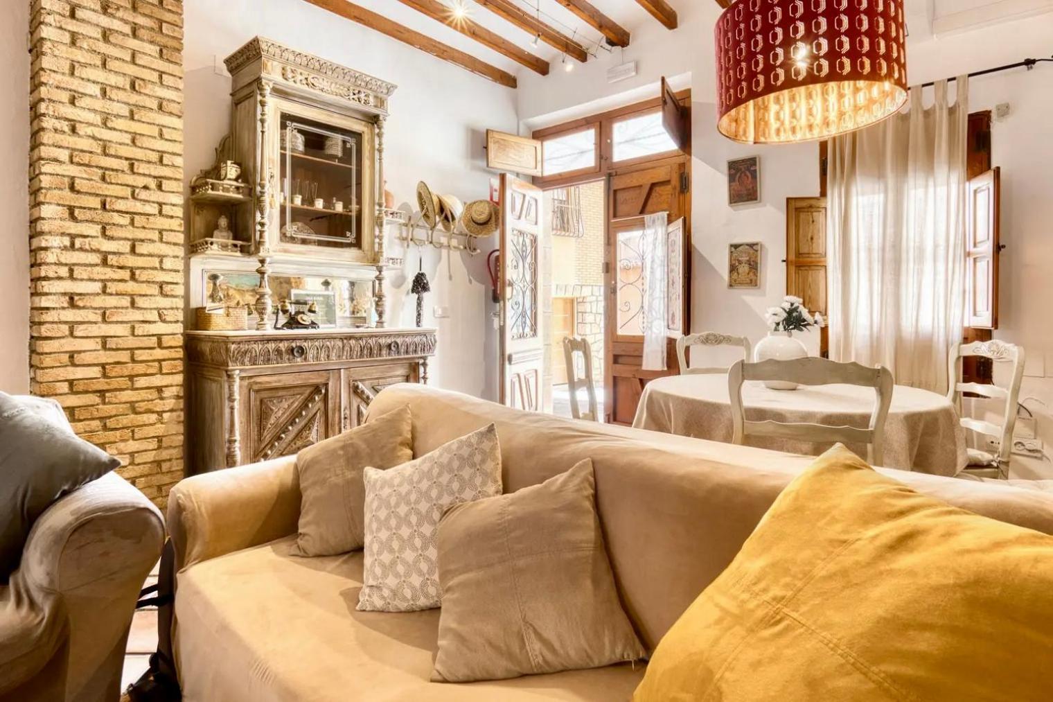Casa Rural Les Avies Cerca Del Mar Ла-Нусия Экстерьер фото